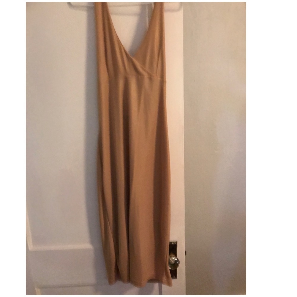 Henne’s Collection Gold Halter Dress